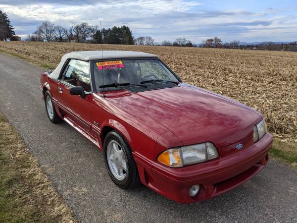 1991 Ford Mustang GT , convertible - - by dealer for sale in York, PA – photo 3