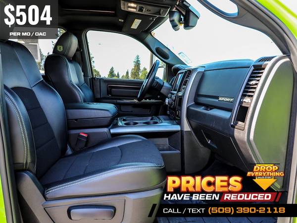 504/mo - 2017 Ram 1500 Sport LEATHER 4X4 4 X 4 4-X-4 65FT 65 FT for sale in Spokane, MT – photo 24