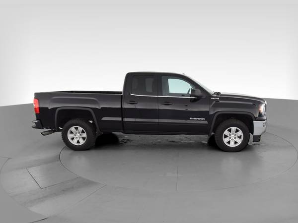 2018 GMC Sierra 1500 Double Cab SLE Pickup 4D 6 1/2 ft pickup Black... for sale in Washington, District Of Columbia – photo 13