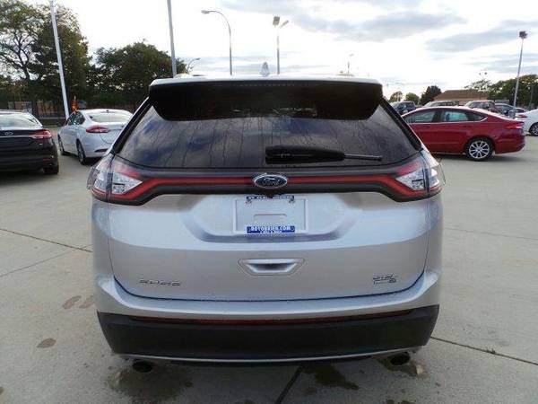 2017 Ford Edge SUV SEL - Ford Ingot Silver Metallic for sale in St Clair Shrs, MI – photo 9