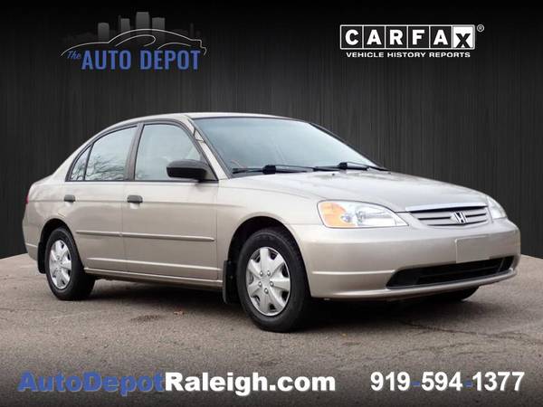 2001 Honda Civic LX - - by dealer - vehicle automotive for sale in Raleigh, NC