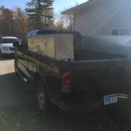 2003 F150 XLT/FX4 OFF ROAD Pickup , Black with red pinstripe, for sale in Bemidji, MN – photo 10