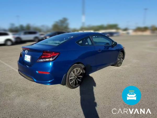 2014 Honda Civic EX-L Coupe 2D coupe Blue - FINANCE ONLINE - cars &... for sale in Albuquerque, NM – photo 11