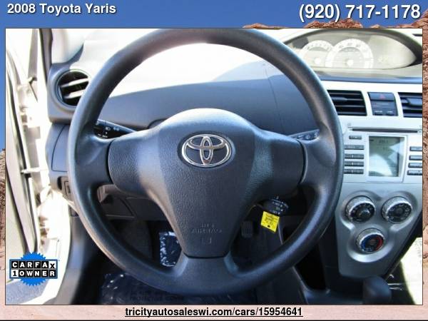 2008 TOYOTA YARIS BASE 4DR SEDAN 4A Family owned since 1971 - cars & for sale in MENASHA, WI – photo 12