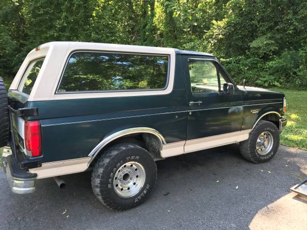 1992 FORD BRONCO for sale in Front Royal, VA