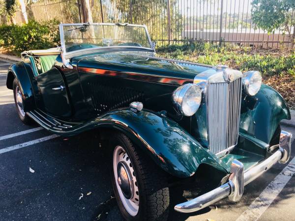 1951 Vintage MGTD for sale in Fallbrook, CA – photo 3