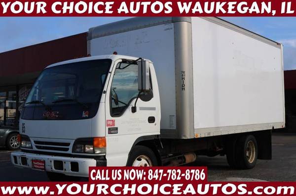 2003 *GMC *W4500*BOX TRUCK HUGE CARGO SPACE GOOD TIRES 800371 for sale in WAUKEGAN, IL
