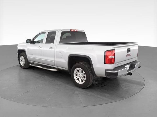 2014 GMC Sierra 1500 Double Cab SLE Pickup 4D 6 1/2 ft pickup Silver... for sale in Arlington, District Of Columbia – photo 7
