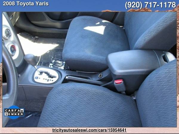 2008 TOYOTA YARIS BASE 4DR SEDAN 4A Family owned since 1971 - cars & for sale in MENASHA, WI – photo 15