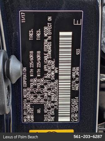 2018 Lexus NX NX 300h AWD All Wheel Drive SKU: J2082286 - cars & for sale in West Palm Beach, FL – photo 16