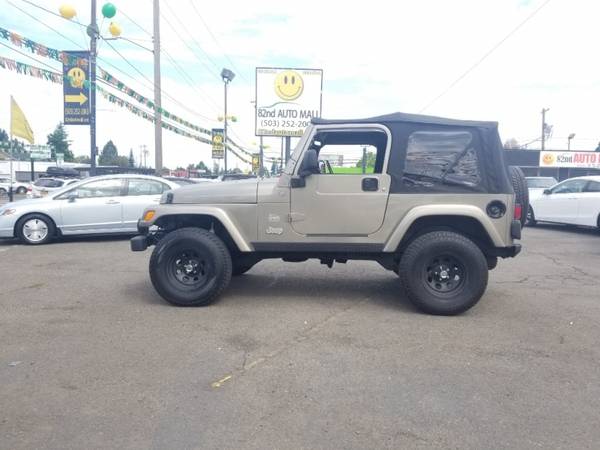 2004 Jeep Wrangler ***4X4**OFF ROAD WHEELS***SUPER CLEAN*** for sale in Portland, OR – photo 2