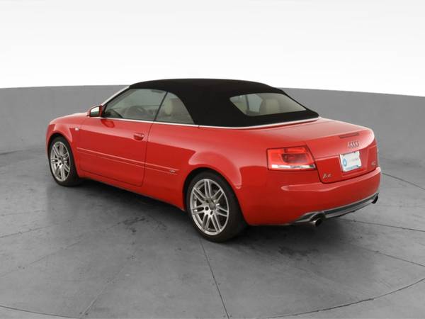 2009 Audi A4 2.0T Quattro Cabriolet 2D Convertible Red - FINANCE -... for sale in Austin, TX – photo 7