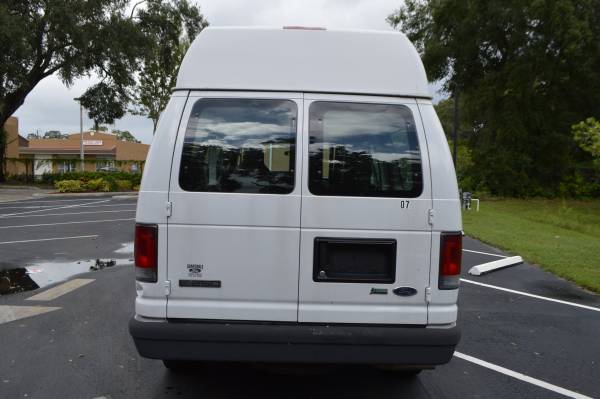 2009 FORD E250 HIGHTOP WHEELCHAIR VAN SEATS 8 MUST SEE for sale in TAMPA, FL – photo 4