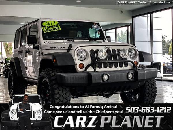 2012 Jeep Wrangler 4x4 4WD Unlimited Rubicon BRAND NEW LIFT WHEELS TIR for sale in Gladstone, OR – photo 18