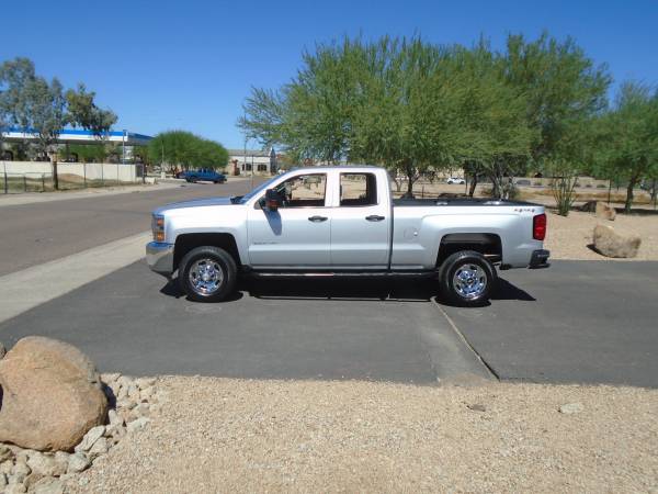 2015 CHEVY SILVERADO 2500 QUAD CAB 4WD WORK TRUCK EXCELLENT CONDITION for sale in Phoenix, AZ – photo 2