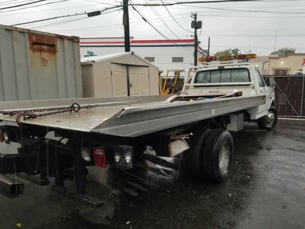 92 ford super duty rollback flatbed towtruck diesel 7.3 for sale in New Hyde Park, NY – photo 2