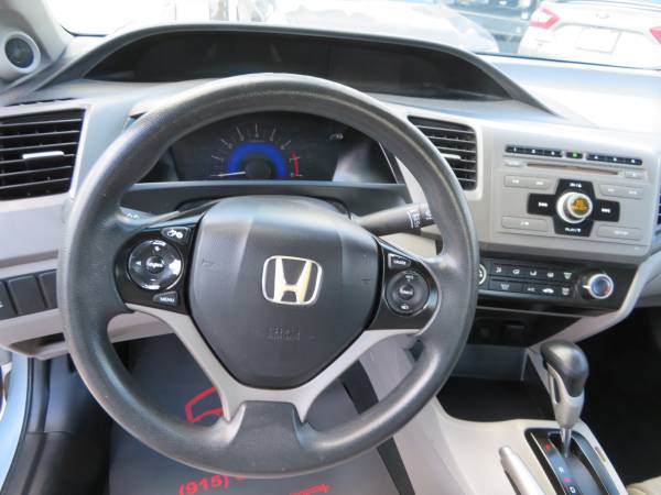 2012 HONDA CIVIC, Fast, clean, Low miles per year Only 2000 Down for sale in El Paso, TX – photo 12