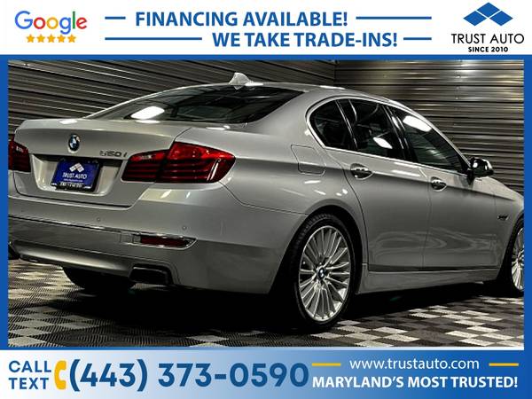 2014 BMW 5 Series 550i Luxury Sport Sedan wExecutive Driver for sale in Sykesville, MD – photo 8