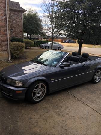 BMW 330CI Convertible black leather for sale in McKinney, TX – photo 2