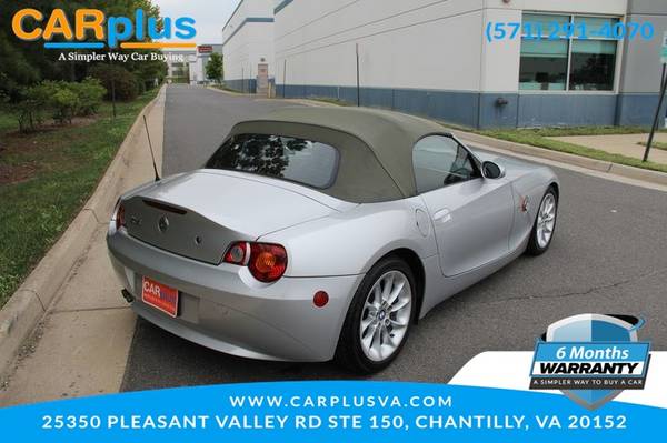 2003 BMW Z4 2.5i Convertible Titanium Silver Metallic for sale in CHANTILLY, District Of Columbia – photo 11