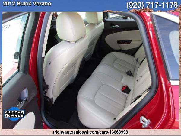 2012 BUICK VERANO LEATHER GROUP 4DR SEDAN Family owned since 1971 -... for sale in MENASHA, WI – photo 19