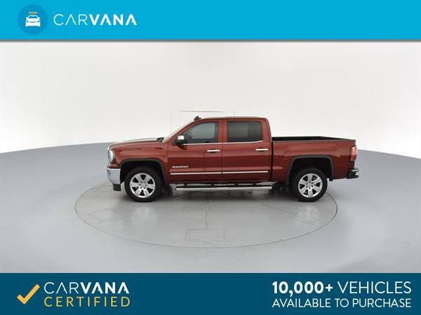 2016 GMC Sierra 1500 Crew Cab SLT Pickup 4D 5 3/4 ft pickup Red - for sale in Chattanooga, TN – photo 7