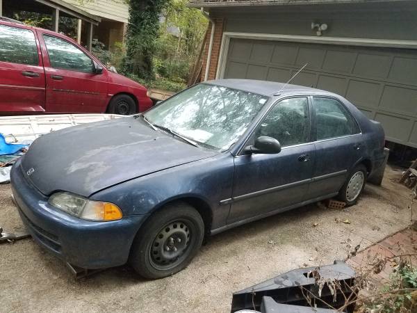'94 Honda Civic, for parts/repair for sale in Raleigh, NC – photo 2