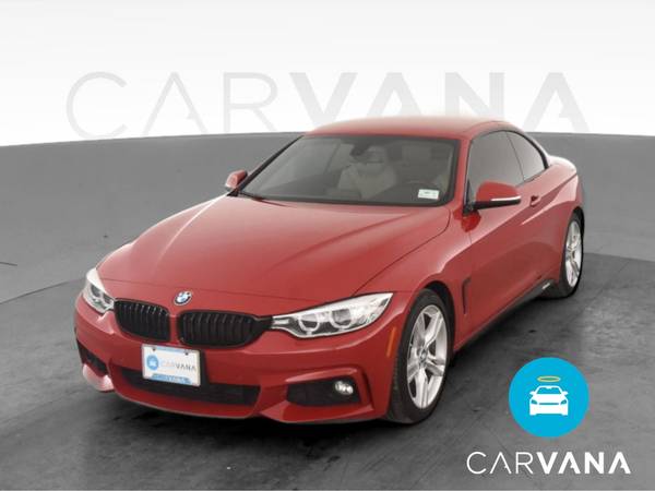 2016 BMW 4 Series 428i Convertible 2D Convertible Red - FINANCE... for sale in Sausalito, CA