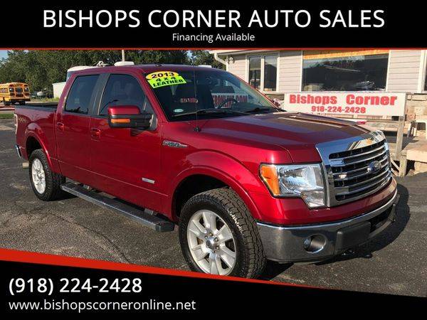 2013 Ford F-150 F150 F 150 Lariat 4x4 4dr SuperCrew Styleside 5.5 ft. for sale in Sapulpa, OK