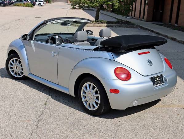 2004 VW NEW BEETLE CONVERTIBLE GLS 1-OWNER 91k-MILES MANUAL for sale in Elgin, IL – photo 15