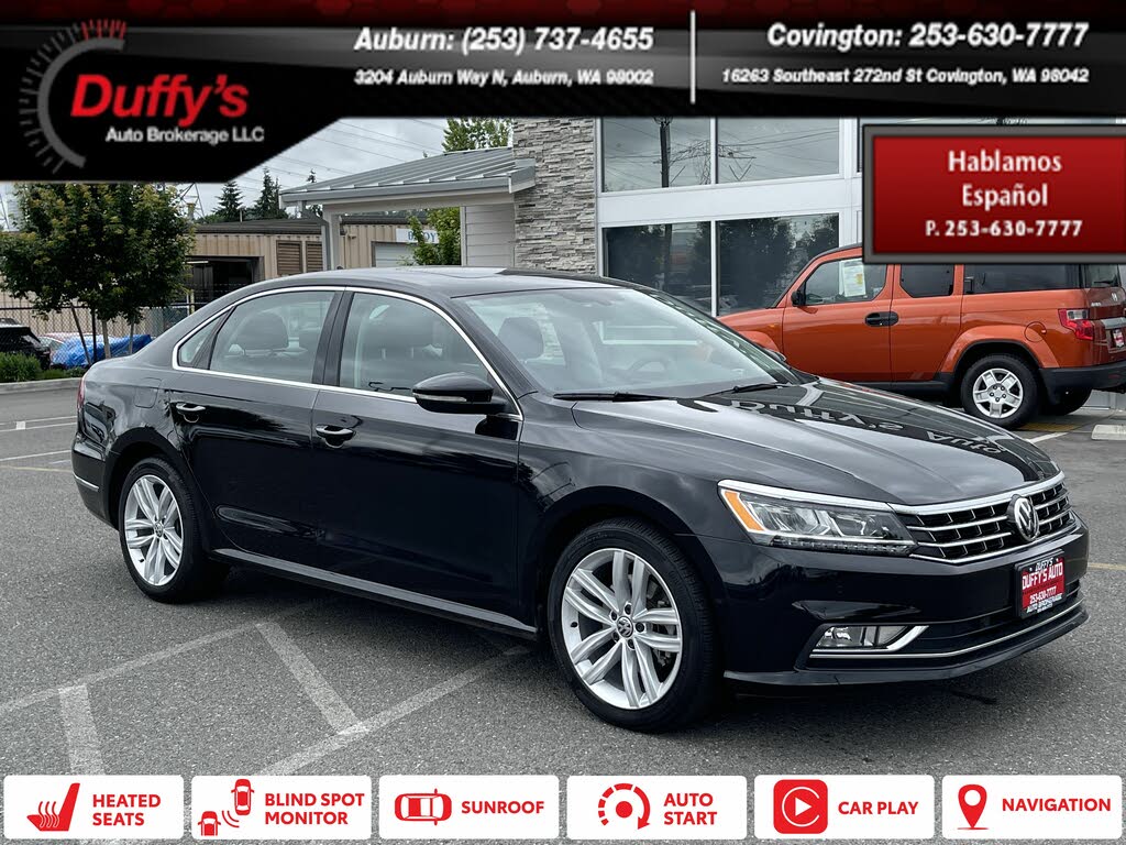 2018 Volkswagen Passat 2.0T SE FWD with Technology for sale in Covington, WA