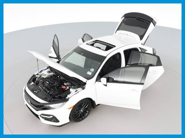 2020 Honda Civic Sport Touring Hatchback 4D hatchback White for sale in Collinsville, CT – photo 15