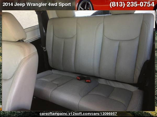 2014 Jeep Wrangler 4wd Sport 4wd Sport for sale in TAMPA, FL – photo 14