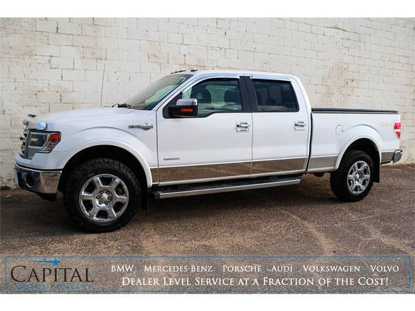 Gorgeous 14 Ecoboost Truck! F-150 KING RANCH 4x4! Low Mileage! for sale in Eau Claire, WI