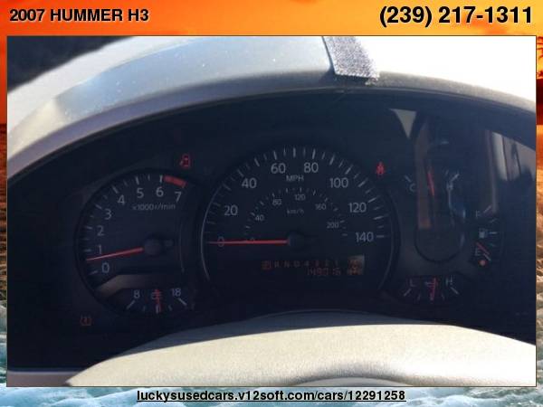 2007 HUMMER H3 Sport Utility 4D Lucky's SW Premier Motors for sale in North Fort Myers, FL – photo 21