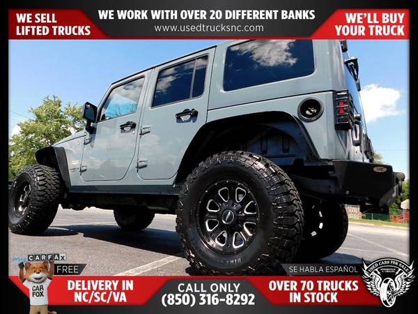 335/mo - 2014 Jeep Wrangler Unlimited Sahara 4x4SUV FOR ONLY - cars for sale in KERNERSVILLE, NC – photo 8