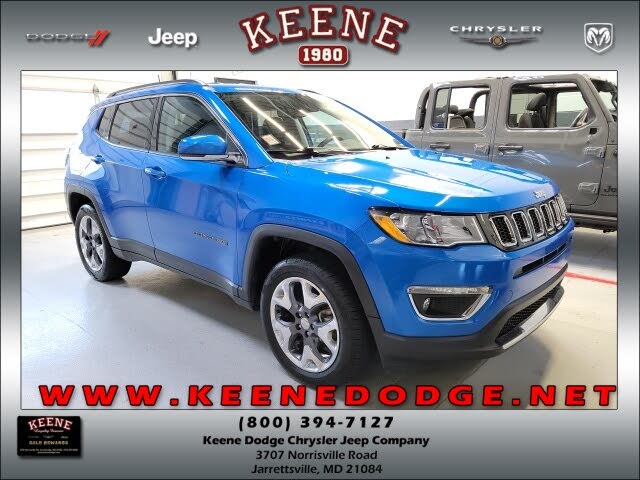 2020 Jeep Compass Limited 4WD for sale in Jarrettsville, MD