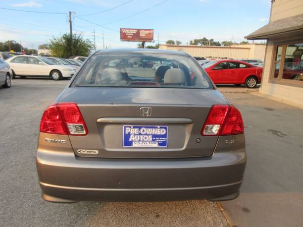 2004 Honda Civic Sedan - Automatic/Cruise/1 Owner/Low Miles - 117K!!... for sale in Des Moines, IA – photo 7