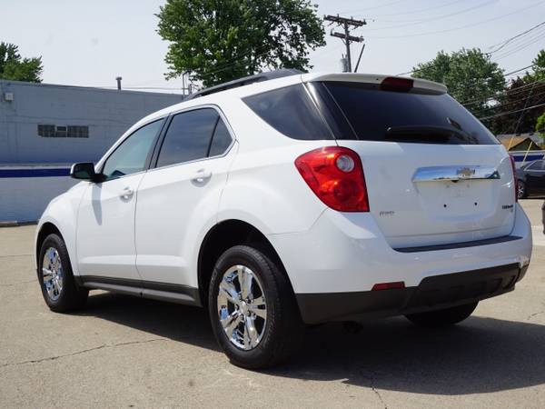 2014 Chevy Chevrolet Equinox 2LT AWD suv White for sale in Roseville, MI – photo 5