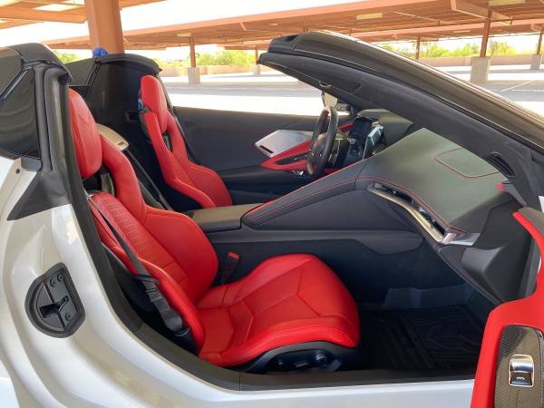 2021 Chevrolet Corvette Convertible - 2LT Z51 - White on Red - cars for sale in Scottsdale, AZ – photo 18