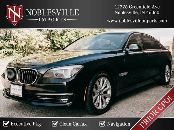 2013 BMW 7-Series 740Li xDrive - - by dealer - vehicle for sale in NOBLESVILLE, IN