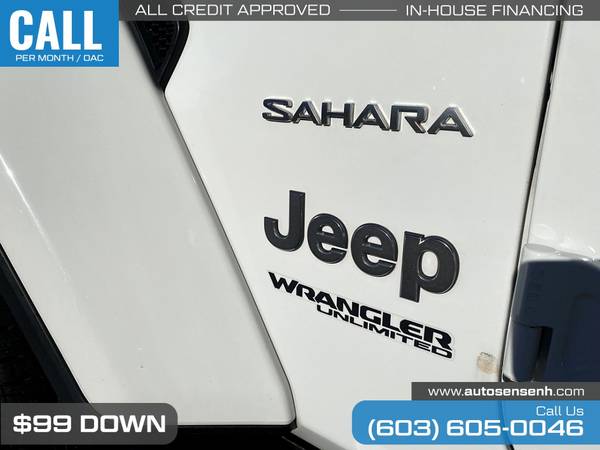 2020 Jeep Wrangler Unlimited Sahara - - by dealer for sale in Chichester, VT – photo 9