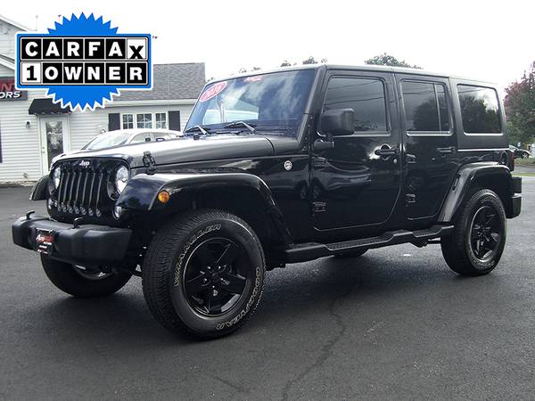 ► 2016 JEEP WRANGLER UNLIMITED SPORT - SHARP SUV with ONLY 31k MILES for sale in Feeding Hills, NY