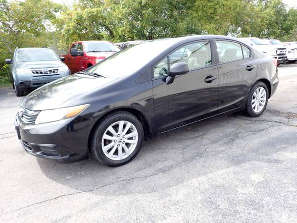 2012 Black HONDA CIVIC EX-L - - by dealer - vehicle for sale in Bloomfield, NY
