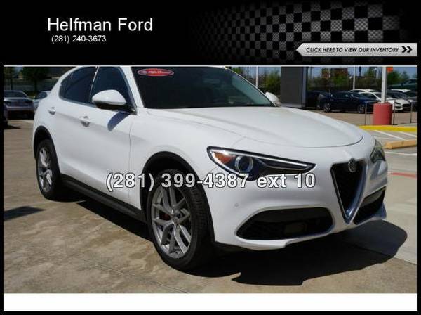 2018 Alfa Romeo Stelvio Ti - - by dealer - vehicle for sale in Stafford, TX