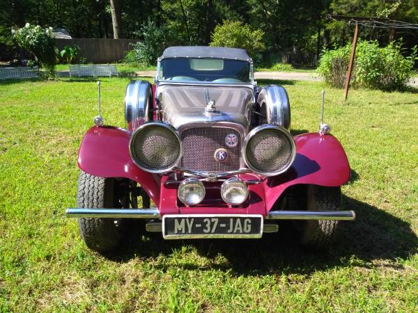 1937 Jaguar convertible kit car - cars & trucks - by owner - vehicle... for sale in Smithville, OK – photo 3