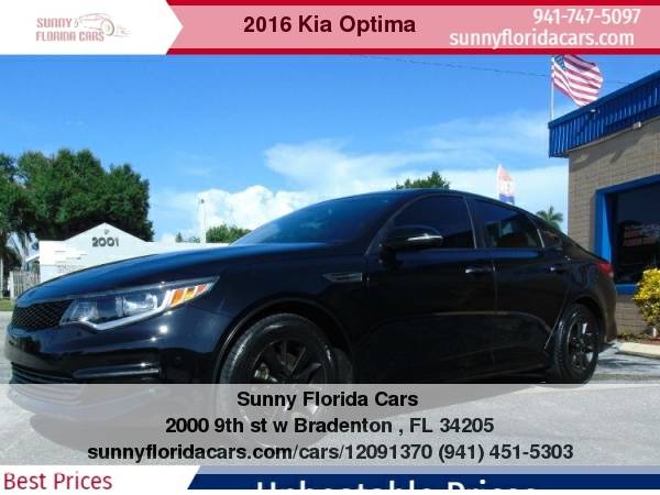 2016 Kia Optima 4dr Sdn LX - We Finance Everybody!!! for sale in Bradenton, FL