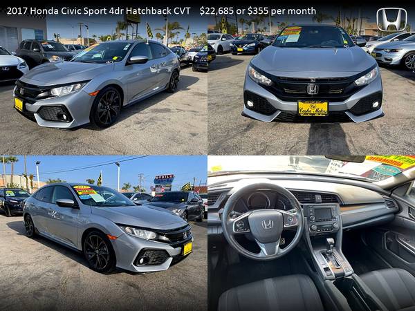 2017 Honda Civic EX L wNaviSedan for only 358/mo! for sale in Oxnard, CA – photo 13
