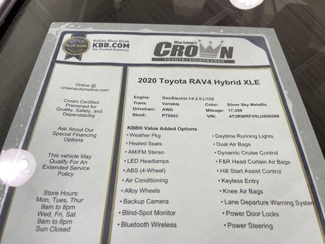 2020 Toyota RAV4 Hybrid XLE for sale in Lawrence, KS – photo 40