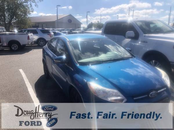 2012 Ford Focus SEL sedan Blue Candy Metallic for sale in Tarboro, NC – photo 3